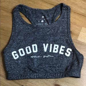 Spiritual gangster sports bra